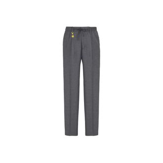 Manuel Ritz Straight Trousers, male, Gray, Size: 5XL Jogger Trousers