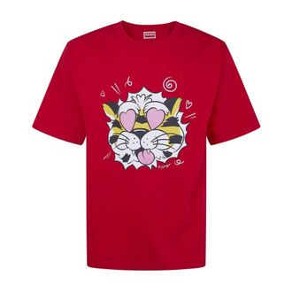 Kenzo Uomo, Top, Rosso, M, new