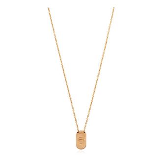 Versace Necklaces, male, Yellow, Size: ONE SIZE Necklace with pendant