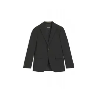 HUGO BOSS Hugo, Blazers, male, Black, Size: 2XL H-Harvey Mm-C NF Blazer