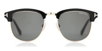 Tom Ford FT0248 HENRY 05N Mens Sunglasses Black Size 53