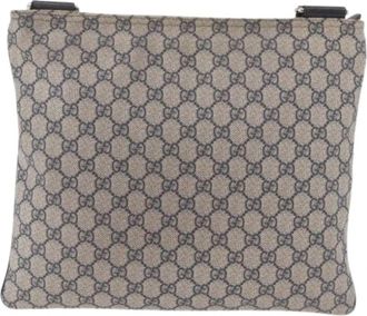 Gucci Pre-owned Cross Body Bag - Dames - Vintage Schoudertas - Blauw - ONE Size - Leer - Vintage