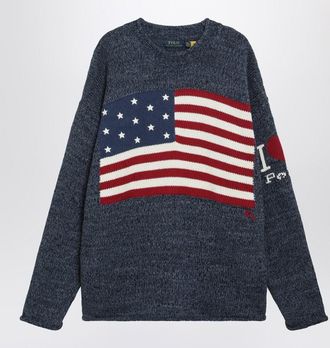 Polo Ralph Lauren Regular-Fit I Love Polo Flag Sweater