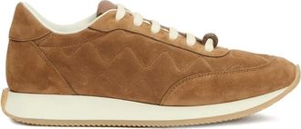 Fabiana Filippi quilted suede sneakers - Brown