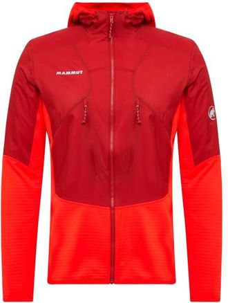 Mammut Aenergy ML Hybrid Hooded Jacket Fleecejacke f&uuml;r Herren | rot