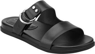 Marc Fisher Gia Slide Sandal in Black at Nordstrom, Size 9.5