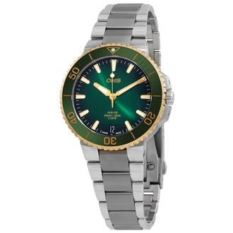 Oris Aquis Automatic Green Dial Mens Watch 01 400 7769 6357-07 8 22 09PEB