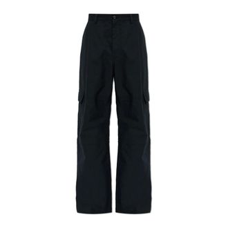 Balenciaga Rechte Cargo Broek - Heren - Broeken - Zwart - Maat: S Katoen