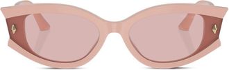 Jimmy Choo Eyewear Skylar sunglasses - women - Acetate - 62 - Pink