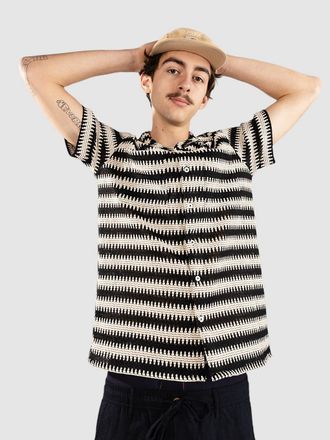 Anerkjendt Akkurt Struc Stripe Shirt bruin
