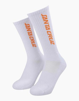 Santa Cruz Mens Santa Cruz Mens Strip 3 Pack Crew Socks - Multi