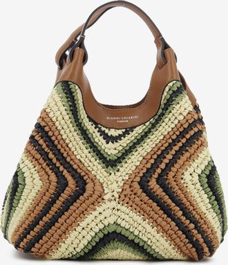 Gianni Chiarini Borsa in tessuto Dua willow