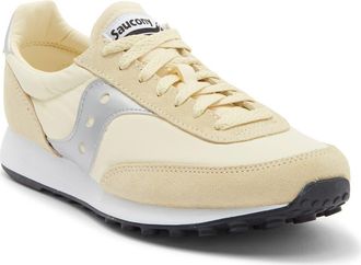 Saucony Trainer 80 Classic Sneaker in Swede/silver at Nordstrom, Size 8.5
