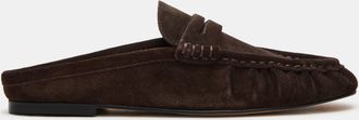 Steve Madden Rafe Mule CHOCOLATE BROWN SUEDE