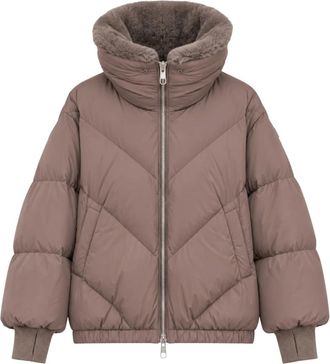 Duno Celia Down Jacket - Jackets - Mujer - Marr&oacute;n - S
