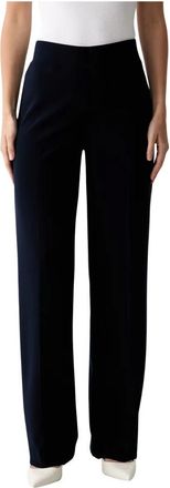 Joseph Ribkoff Pantal&oacute;n Cl&aacute;sico de Pierna Ancha - Trousers - Mujer - Azul - 5XL