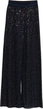 Missoni Dames, Broeken, Blauw, Maat: S Jersey