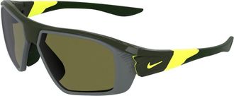 Nike SHOW X3 FF IM9736X 355 Mens Sunglasses Green Size 57