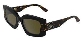 Karl Lagerfeld KL6206S 017 Womens Sunglasses Black Size 54