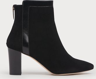 L.k. Bennett Womens Abbey Ankle Boots, Black Suede - Size UK 7
