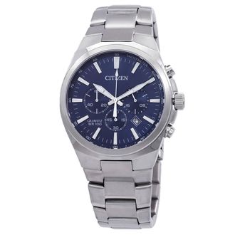 Citizen Chronograph Quartz Blue Dial Mens Watch AN8170-59L