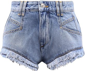 Isabel Marant Eneidala Denim Shorts-Donna