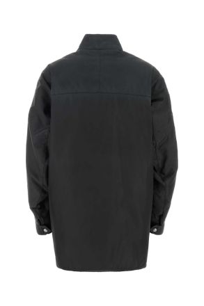 Prada Womens Charcoal Re-Nylon Jacket Piombo Giubbini