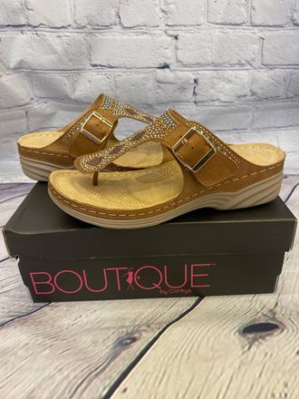 Corkys Footwear Womens Jett Set Sandal In Bronze