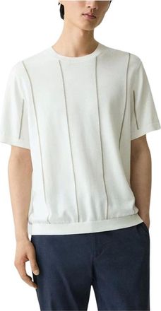 Theory T-Shirts, male, White, XL, Stylish Black Jeans for Men