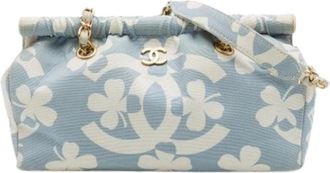 Chanel Borsa a spalla stampata Pre-owned - - Pre-owned - Donna - Blu - ONE SIZE