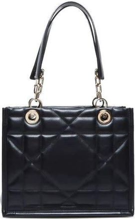 Dior Quilted Leather Shoulder Bag Black