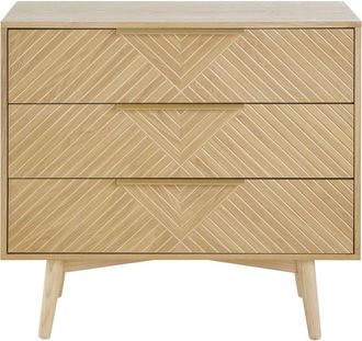 Maisons du monde C&oacute;moda tallada con 3 cajones 86 cm