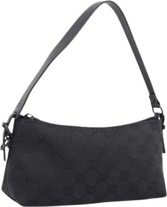 Gucci Borsa a mano in tela GG Pre-owned - - Pre-owned - Donna - Nero - ONE SIZE