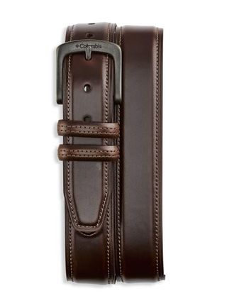 Columbia Big & Tall Drop Edge Belt in Brown at Nordstrom, Size 50 Big