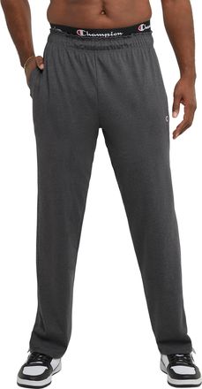 Champion Mens Joggers, Lightweight Athletic Pants, Cotton Sweatpants for Men, 31-36 (Big & Tall), Granite Heather C Patch Logo, 4XL Big