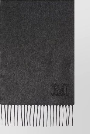 Max Mara cashmere fringe scarf