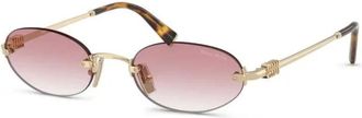 Miu Miu A54S Zonnebrillen - Dames - Zonnebrillen - Geel - 51 MM - Accessoires