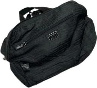 Prada Pre-owned Fabric prada-bags - Dames - Vintage Schoudertas - Grijs - ONE Size - Vintage