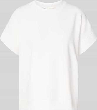 s.Oliver Red Label Relaxed Fit T-Shirt aus Modal-Mix in Weiss, Gr&ouml;&szlig;e 34