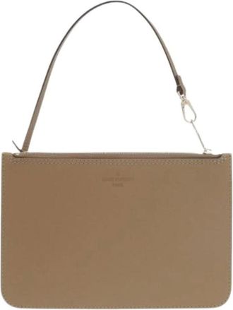 Louis Vuitton Pre-owned Clutches, female, Brown, Size: ONE SIZE Pre-owned Vintage Pouch