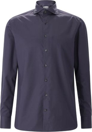 Stenstr&ouml;ms Casual Shirts - Heren - Casual Overhemden - Blauw - 6XL - Katoen - Overhemden