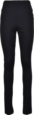 Patrizia Pepe Leggings Pants with Zip - Black