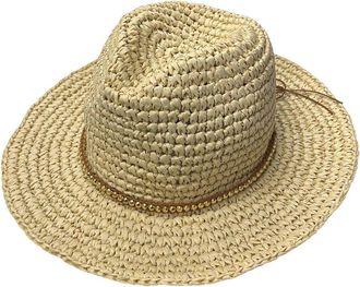 MARCUS ADLER Straw Panama Hat