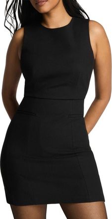 Spanx Sleeveless Sheath Minidress in Classic Black at Nordstrom, Size 12