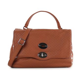 Zanellato Handbags, female, Brown, Size: ONE SIZE Postina Small