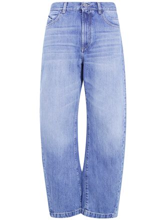 The Attico Jeans Wide Leg Barrel