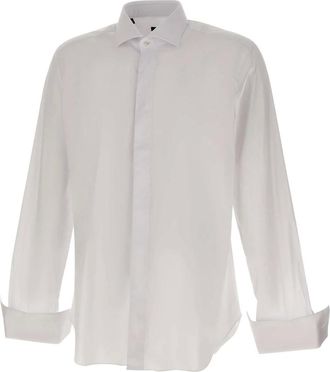 Barba Hombre, Camisas, Blanco, Talla: XL
