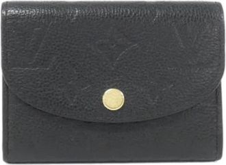 Louis Vuitton Pre-owned Portemonnee - Dames - Vintage Accessoires - Zwart - ONE Size - Leer - Vintage