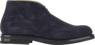 Churchs Ryder 3 Su&egrave;de Leren Veterlaarzen - Heren - Schoenen - Blauw - Maat: 43 EU Su&egrave;de