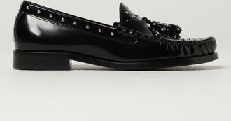 Stuart Weitzman Mocassino Stuart Weitzman in pelle spazzolata con borchie